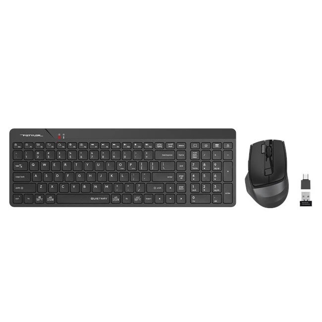 A4-Tech Kablosuz Set	Siyah (FG2400 AIR2)
